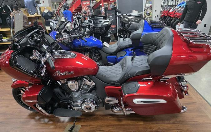 2026 Indian Pursuit Limited 112 W/Powerband Audio Sunset Red