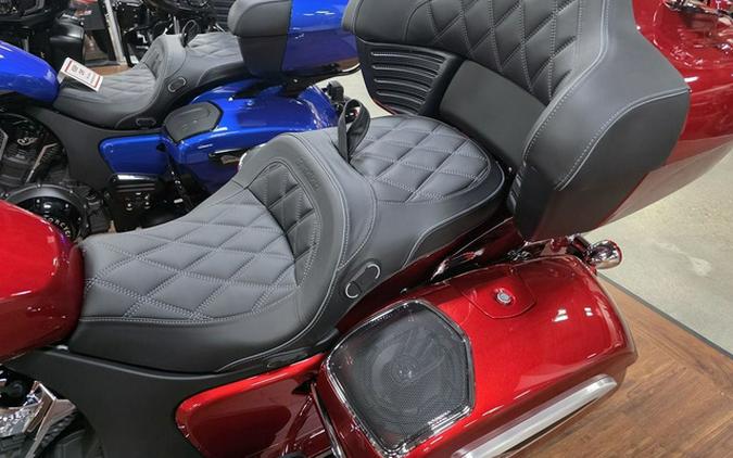 2026 Indian Pursuit Limited 112 W/Powerband Audio Sunset Red