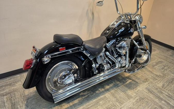2002 Harley-Davidson® Fat Boy® Vivid Black FLSTFI