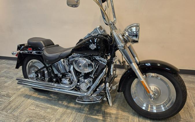 2002 Harley-Davidson® Fat Boy® Vivid Black FLSTFI