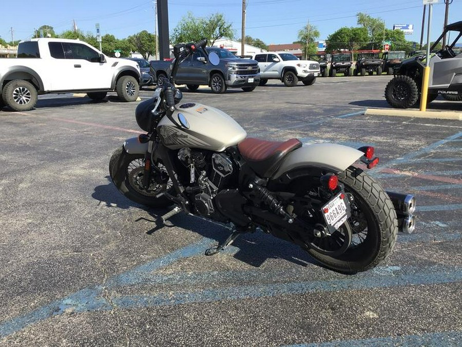 2023 Indian Motorcycle® Scout® Bobber Twenty ABS Silver Quartz Smoke