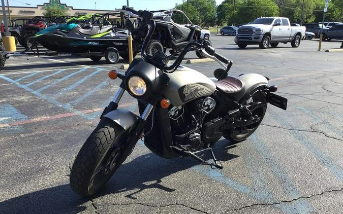 2023 Indian Motorcycle® Scout® Bobber Twenty ABS Silver Quartz Smoke