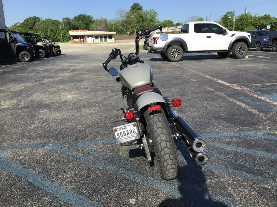 2023 Indian Motorcycle® Scout® Bobber Twenty ABS Silver Quartz Smoke