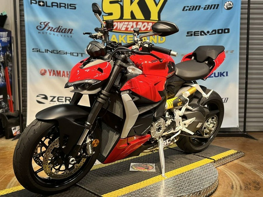 2024 Ducati Streetfighter V2 Red