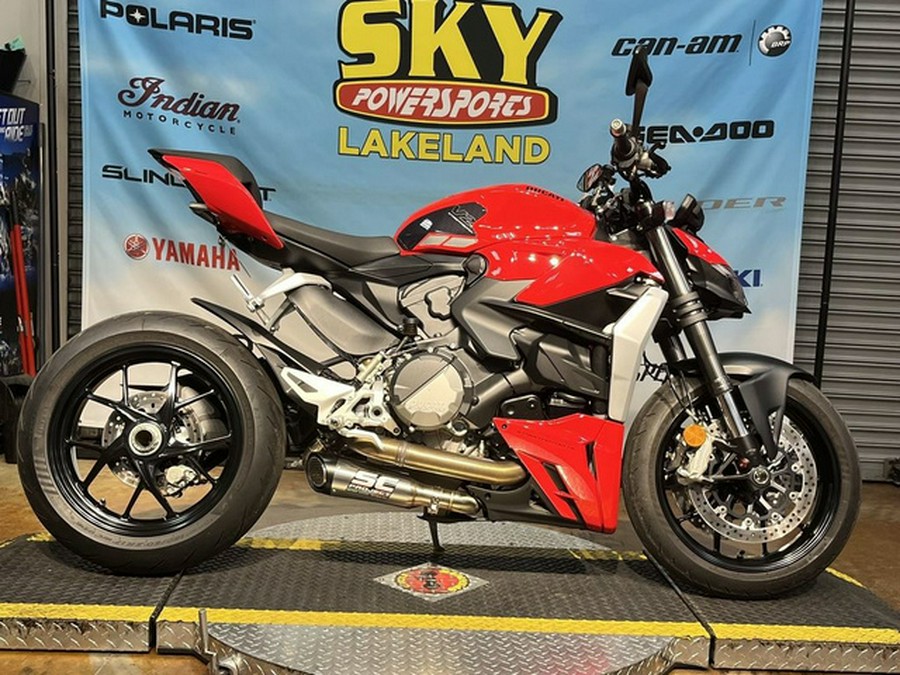 2024 Ducati Streetfighter V2 Red