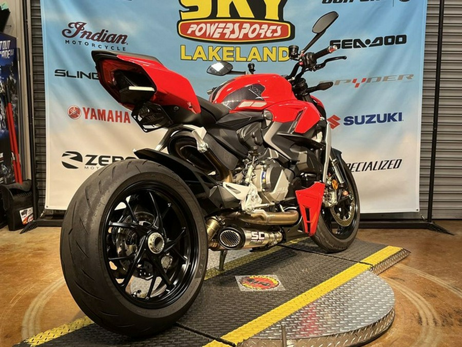 2024 Ducati Streetfighter V2 Red