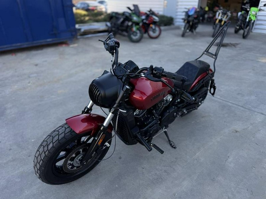 2024 Indian Motorcycle® Scout® Bobber ABS Springfield Blue Metallic