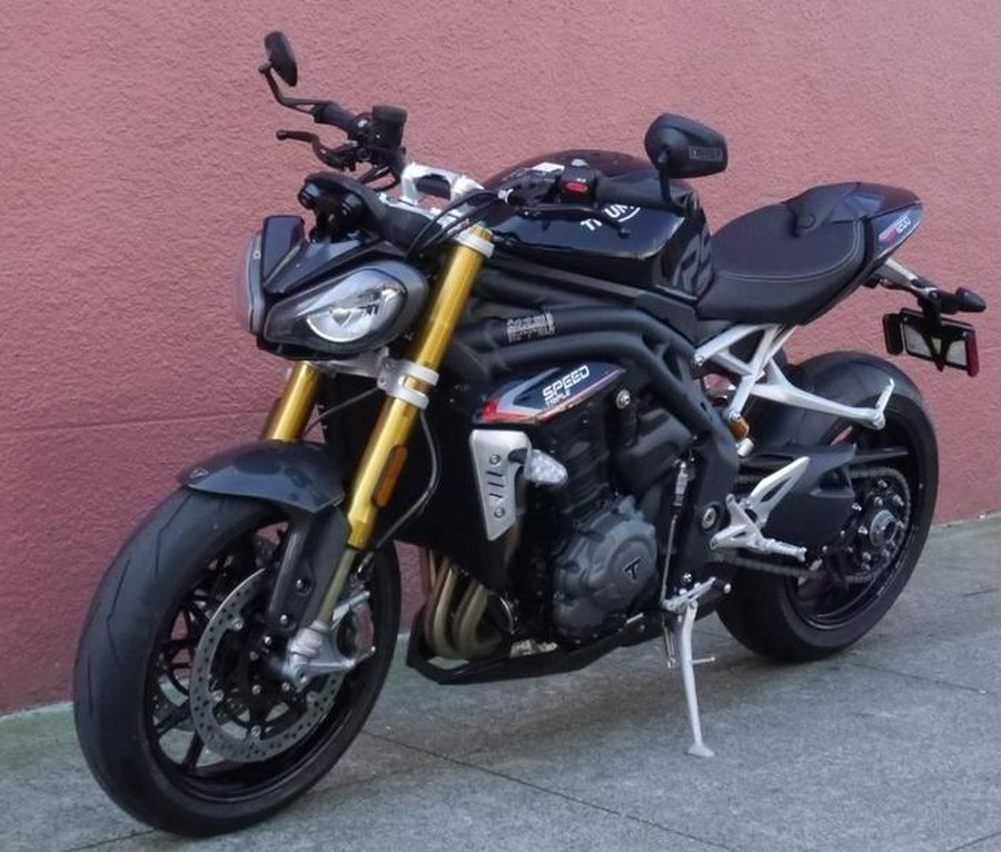 2024 Triumph Speed Triple 1200 RS Sapphire Black