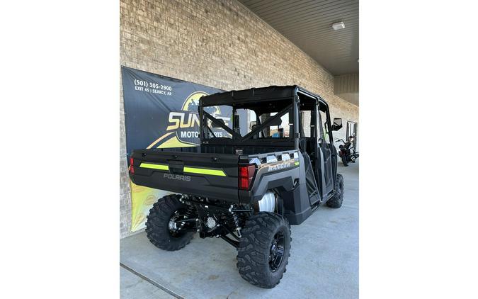 2023 Polaris Industries RANGER CREW XP 1000 Premium Super Graphite with Lifted Lime Accents