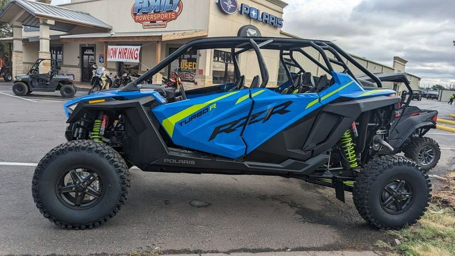 New 2024 POLARIS RZR TURBO R 4 ULTIMATE VELOCITY BLUE