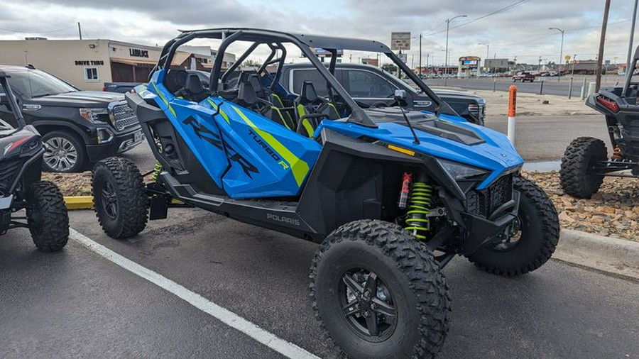 New 2024 POLARIS RZR TURBO R 4 ULTIMATE VELOCITY BLUE