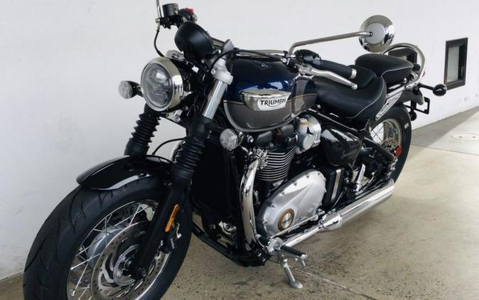 2024 Triumph Bonneville Speedmaster Pacific Blue/Silver Ice