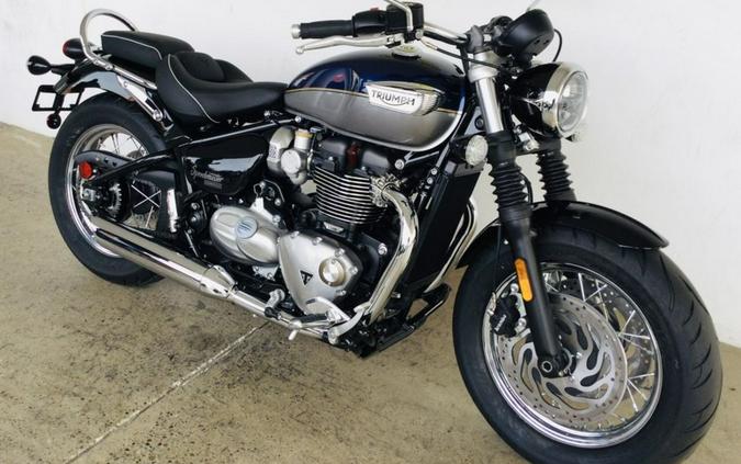 2024 Triumph Bonneville Speedmaster Pacific Blue/Silver Ice