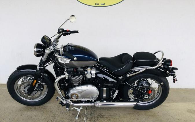 2024 Triumph Bonneville Speedmaster Pacific Blue/Silver Ice