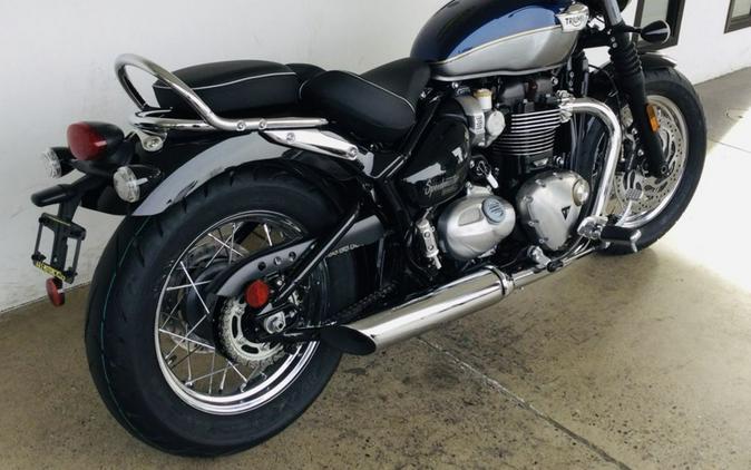 2024 Triumph Bonneville Speedmaster Pacific Blue/Silver Ice