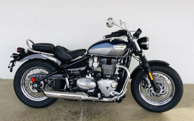 2024 Triumph Bonneville Speedmaster Pacific Blue/Silver Ice