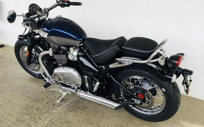 2024 Triumph Bonneville Speedmaster Pacific Blue/Silver Ice