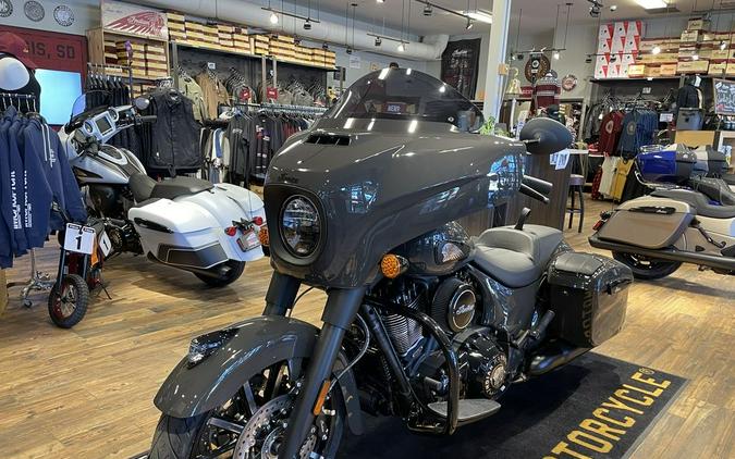 2024 Indian Motorcycle® Chieftain® Dark Horse® w/Powerband Audio Pkg Granite Gray