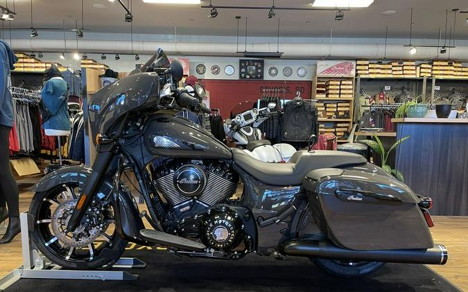 2024 Indian Motorcycle® Chieftain® Dark Horse® w/Powerband Audio Pkg Granite Gray