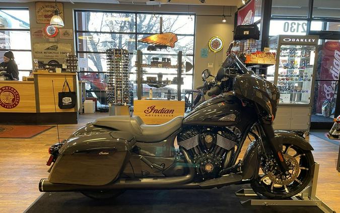 2024 Indian Motorcycle® Chieftain® Dark Horse® w/Powerband Audio Pkg Granite Gray