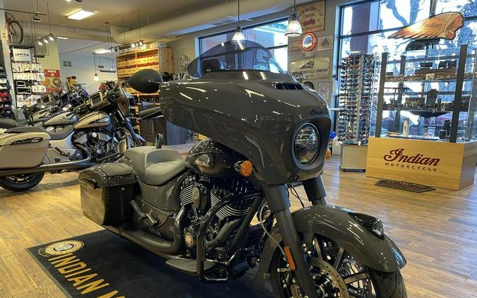 2024 Indian Motorcycle® Chieftain® Dark Horse® w/Powerband Audio Pkg Granite Gray