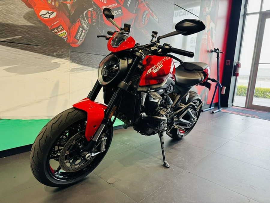 2024 Ducati Monster Plus Red + Ducati Red