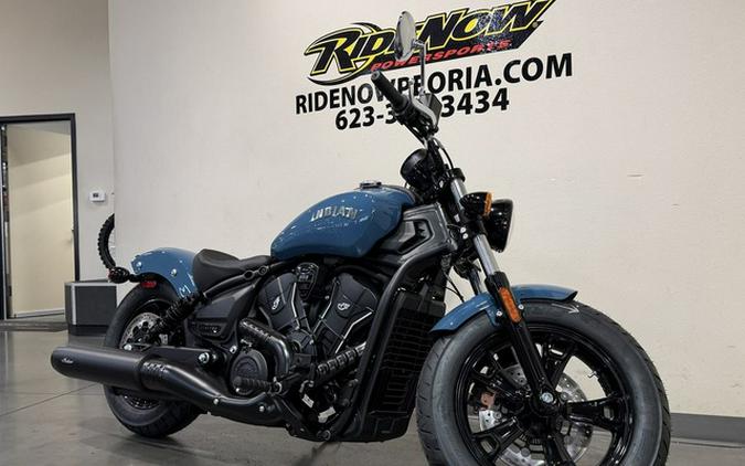2026 Indian Scout Sixty Bobber Limited Storm Blue