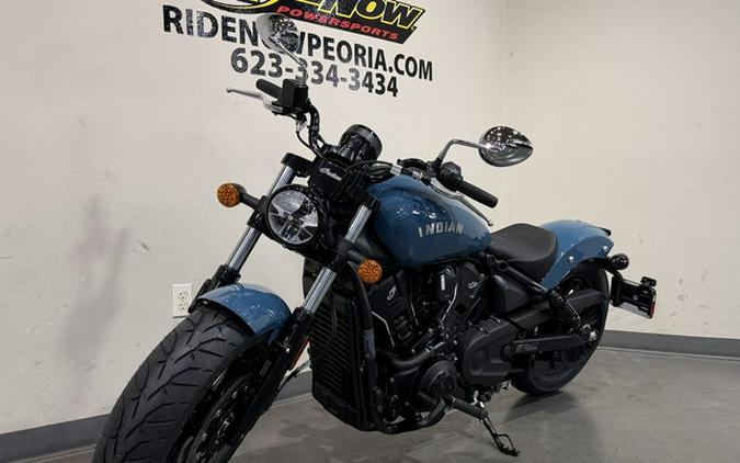 2026 Indian Scout Sixty Bobber Limited Storm Blue