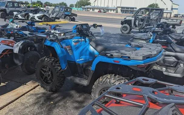 New 2024 POLARIS SPORTSMAN 570 TRAIL ELECTRIC BLUE