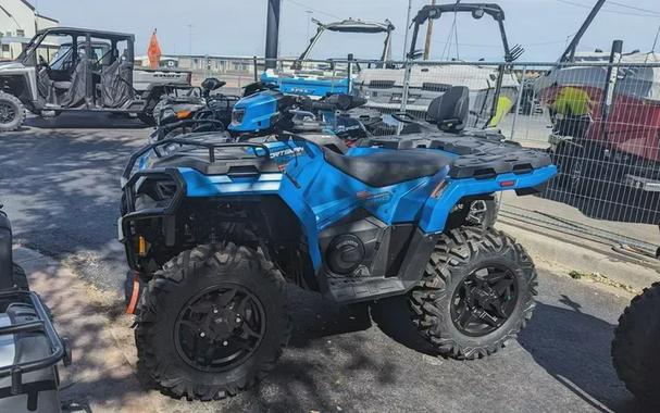 New 2024 POLARIS SPORTSMAN 570 TRAIL ELECTRIC BLUE