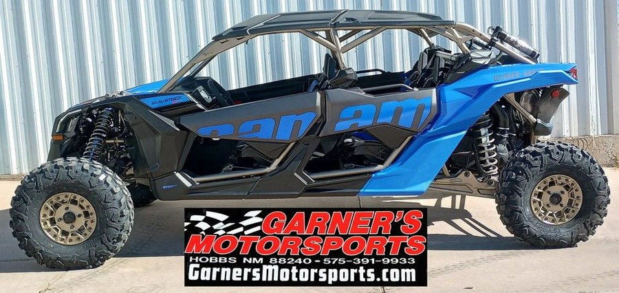 2024 Can-Am® Maverick X3 MAX X rs Turbo RR Dazzling Blue & Carbon Black