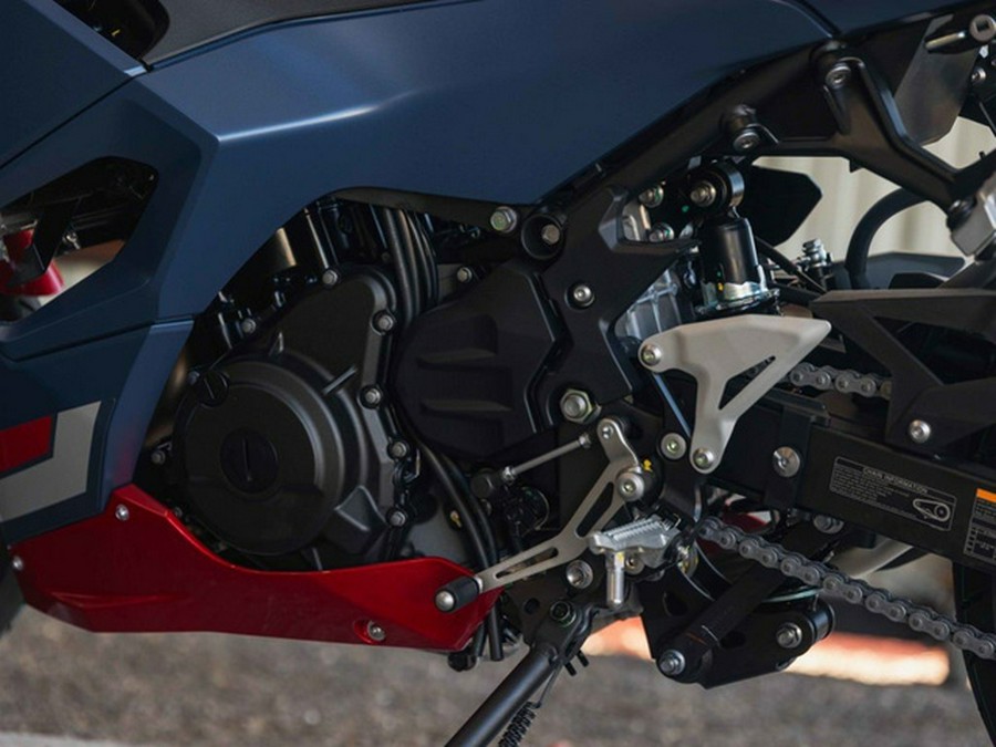 2026 Kawasaki Ninja 500 ABS Metallic Matte Twilight Blue