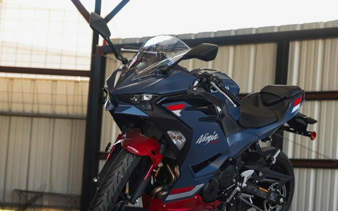 2026 Kawasaki Ninja 500 ABS Metallic Matte Twilight Blue