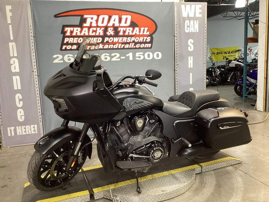 2024 Indian Motorcycle® Challenger® Dark Horse® w/PowerBand Audio Pkg Black Smoke