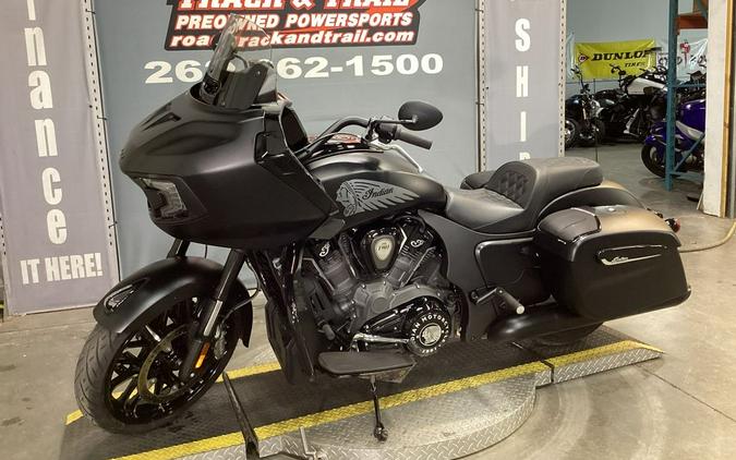2024 Indian Motorcycle® Challenger® Dark Horse® w/PowerBand Audio Pkg Black Smoke