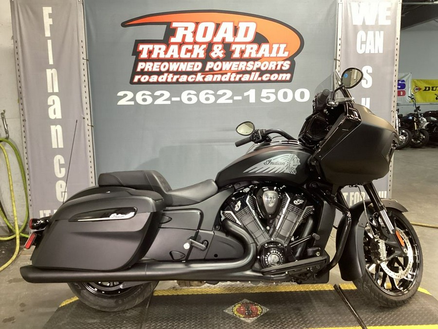 2024 Indian Motorcycle® Challenger® Dark Horse® w/PowerBand Audio Pkg Black Smoke