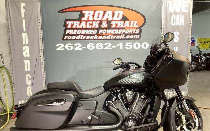 2024 Indian Motorcycle® Challenger® Dark Horse® w/PowerBand Audio Pkg Black Smoke
