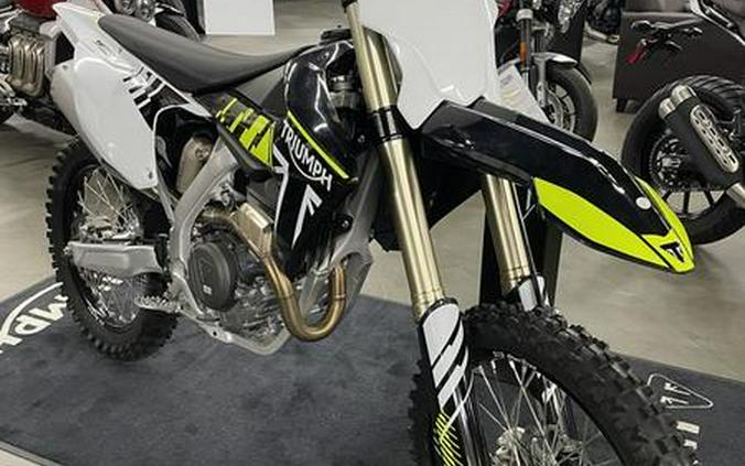 2024 Triumph TF 250-X Racing/Yellow/Black/White