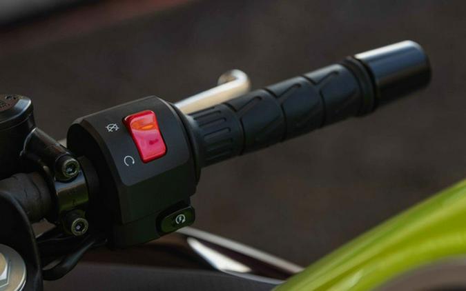 2026 Kawasaki Ninja 500 ABS Metallic Yellowish GreenEbony