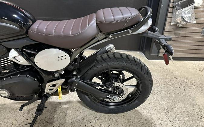 2024 Triumph Scrambler 400 X Phantom Black / Silver Ice