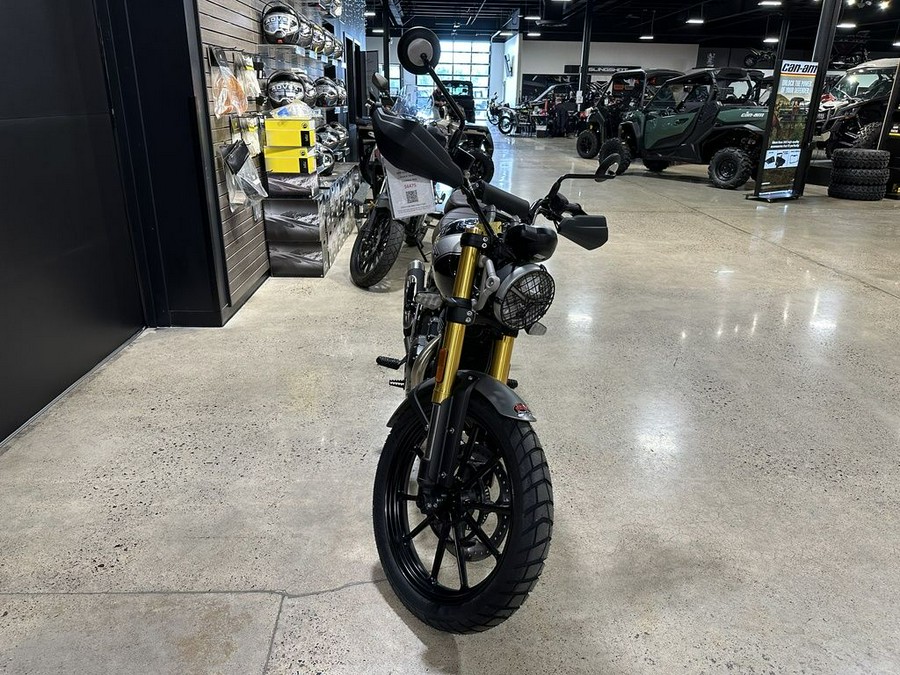 2024 Triumph Scrambler 400 X Phantom Black / Silver Ice