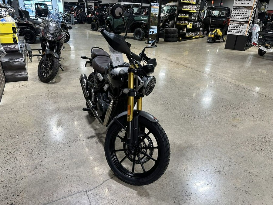 2024 Triumph Scrambler 400 X Phantom Black / Silver Ice