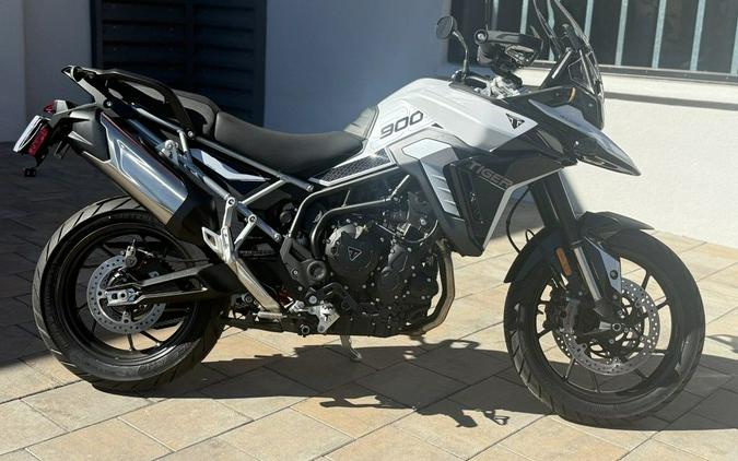 2025 Triumph Tiger 900 GT Pro Snowdonia White