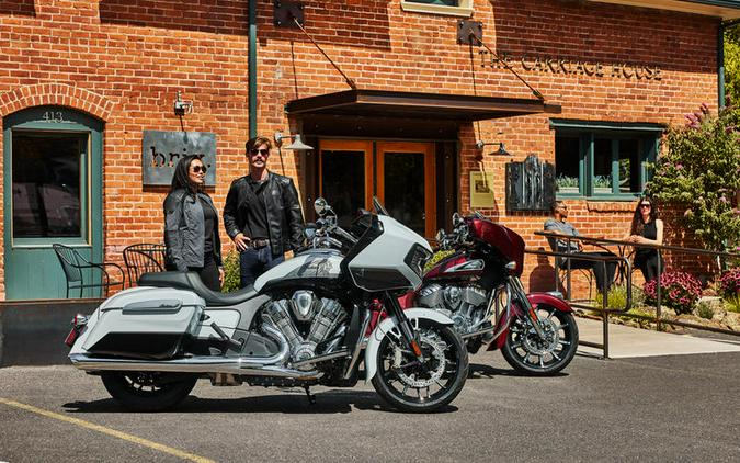 2024 Indian Motorcycle® Challenger® Limited Ghost White Metallic