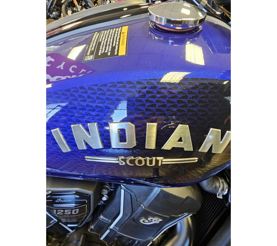 2025 Indian Motorcycle® Scout® Bobber Limited +Tech Spirit Blue Metallic