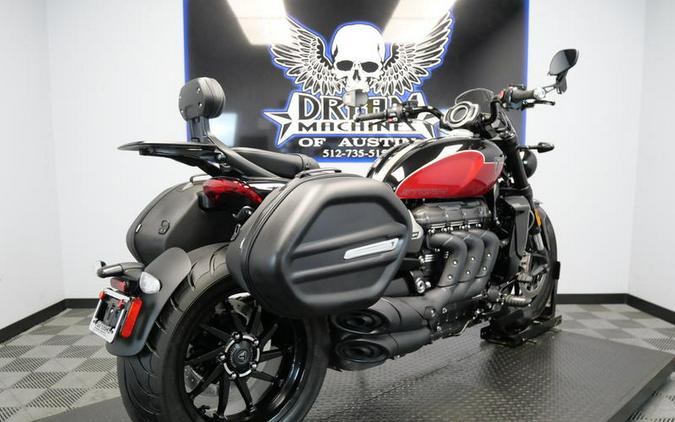 2025 Triumph Rocket 3 Storm GT Sapphire Black/Carnival Red