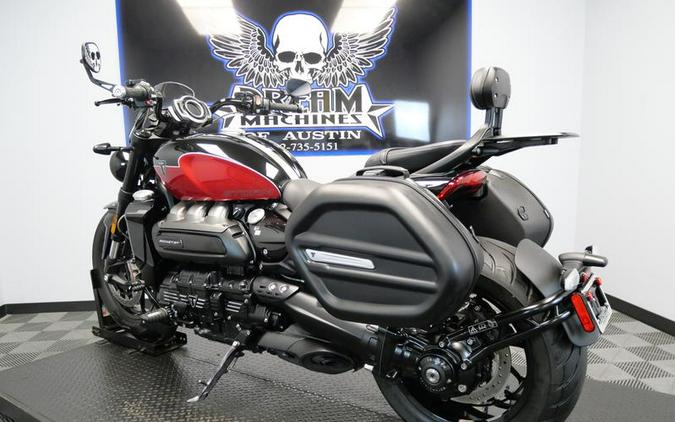 2025 Triumph Rocket 3 Storm GT Sapphire Black/Carnival Red