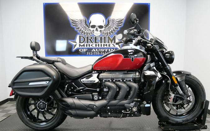2025 Triumph Rocket 3 Storm GT Sapphire Black/Carnival Red