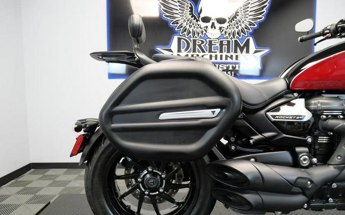 2025 Triumph Rocket 3 Storm GT Sapphire Black/Carnival Red