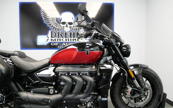 2025 Triumph Rocket 3 Storm GT Sapphire Black/Carnival Red